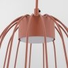 Lampa wisząca kolor ceglany ażurowa druciana owalna minimalistyczna loftowa uniwersalna klasyczna SPHERA S 11308 TK-LIGHTING